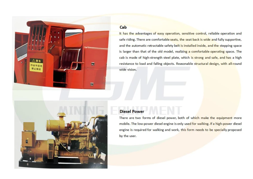 Zwy Series Mine Use Fast Speed High Efficiency Crawler Mucking Tunnel Loader for Mining