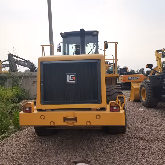 Chargeur frontal d'occasion de marque chinoise Liugong 856 Clg 856, chargeuse sur pneus 17t, Machine