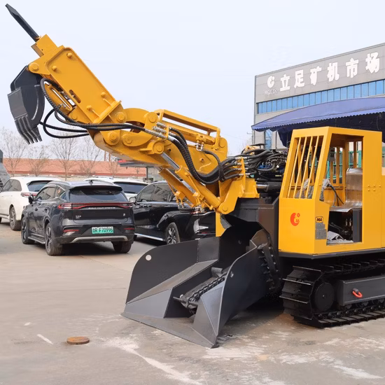 Chargeur déblayeur souterrain pour tunnel minier au Pérou