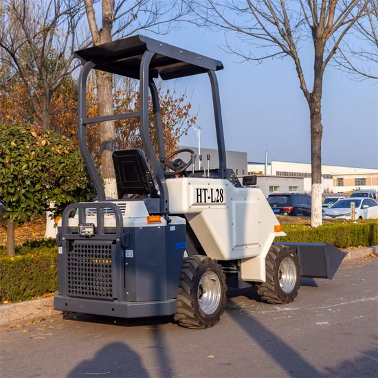 Chargeuse sur pneus à châssis monobloc de 2 tonnes pour une bonne qualité